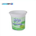 custom pp plastic frozen yogurt packaging